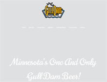 Tablet Screenshot of gulldambrewing.com
